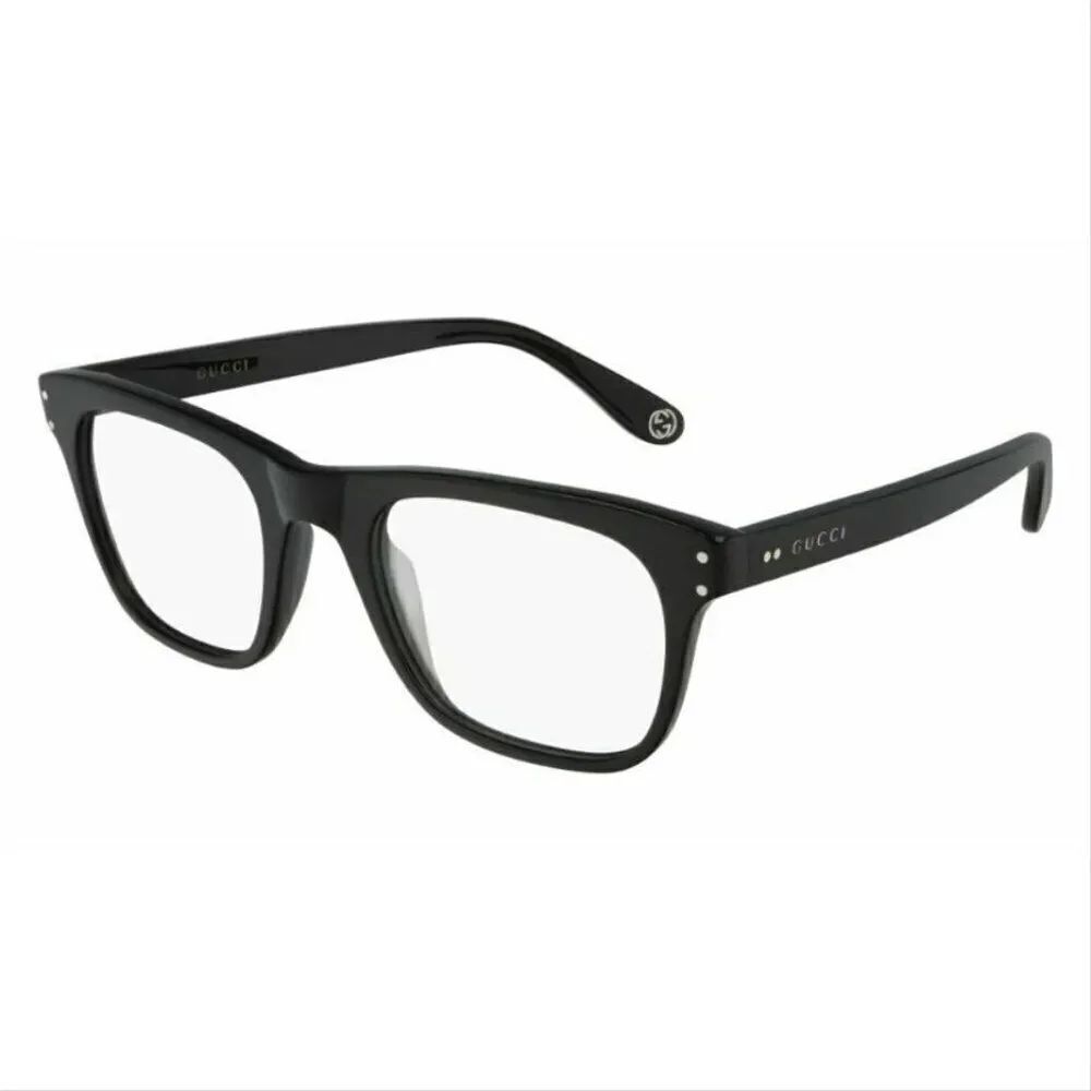 Gucci Rectangular Women Black Frame Eye Glasses Demo Lens GG0476O 006